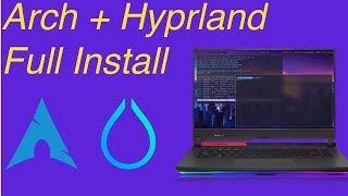 Arch Install and Hyprland setup [upl. by Earehc799]