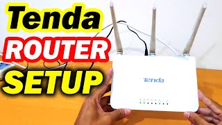 Tenda Router Setup and Full Configuration [upl. by Kostman]