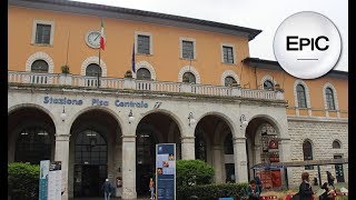 Pisa Centrale Railway Station  Pisa Italy HD [upl. by Ferro]