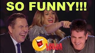 TOP 10 MOST FUNNY amp HILARIOUS AUDITIONS ON BRITAINS GOT TALENT OF ALL TIMES [upl. by Resaec]