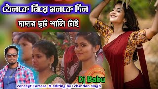 Thelke Niye Molke Dilo Dadar Choto Sali tai represent by Dj Babu purulia [upl. by Kolivas646]