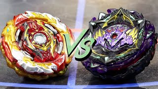 FLARE TAKEDOWN  World Spriggan U 2B VS Lucifer The End KouDr  Beyblade Burst Sparking [upl. by Thorley]