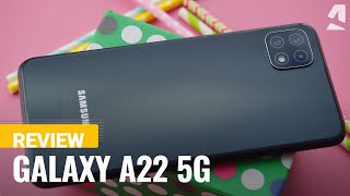 Samsung Galaxy A22 5G review [upl. by Rehtaef]