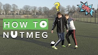 HOW TO NUTMEG  Learn these important football skills [upl. by Britte]