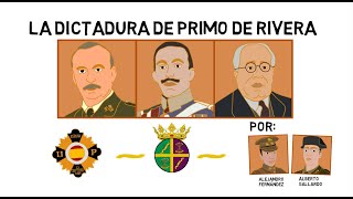 La Dictadura de Primo de Rivera 1923  1930 [upl. by Isidore]