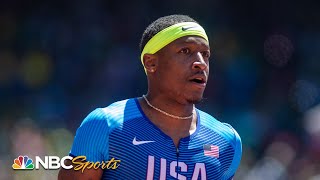 USA vs the World in Men’s 4 X 100 at Penn Relays  NBC Sports [upl. by Leuname290]