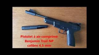 Pistolet air comprimÃ© Benjamin Trail NP  Nitro Piston  45 mm 177 [upl. by Kolb657]