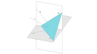 Perpendicularidad en Sistema Diédrico [upl. by Adalheid]