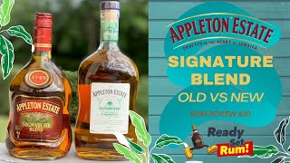 Appleton Estate Signature Blend Jamaican Rum Does the NEW BOTTLE means it Changed appletonestate [upl. by Keram]