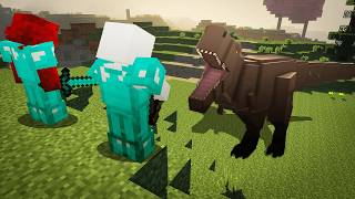 Surviving Dinosaurs in Minecraft [upl. by Paucker]