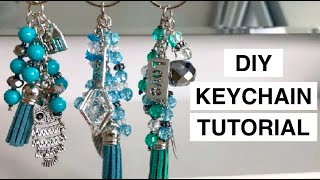 DIY Keychain Tutorial  Easy Step by Step Instructions [upl. by Eittap]