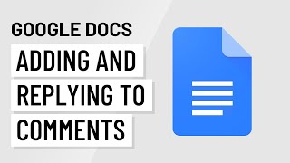 Google Docs Adding and Replying to Comments [upl. by Weinert]