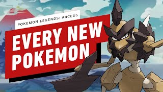 Pokemon Legends Arceus  All New Pokemon [upl. by Tristas]