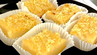 CASSAVA CAKE with MACAPUNO and CHEESE [upl. by Annaili]