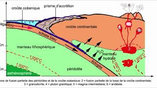 La subduction et ses conséquences [upl. by Vick]