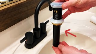 How to Install a New Faucet [upl. by Eiruam]