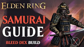 Elden Ring Samurai Class Guide  How to Build a Samurai Beginner Guide [upl. by Ade]