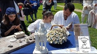 NAPOLI Breve storia delle CERAMICHE DI CAPODIMONTE [upl. by Bloxberg]