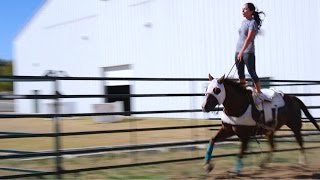 Haley Ganzel A Trick Riding Legacy [upl. by Trik]