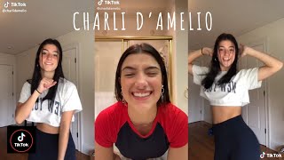 CHARLI D’AMELIO NEW TIKTOK DANCE TRENDING COMPILATIONS with song titles [upl. by Yevre]