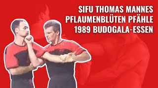 Sifu Thomas Mannes amp Sifu Frank Ringeisen  Kampf auf den Pfählen  1989 BudogalaEssen [upl. by Mitzie192]