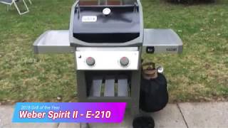 Weber Spirit II E210 Grill Review [upl. by Alioz]