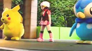 DAWN DANCING LIVE HQ EXTENDED WITH PIPLUP PIKACHU PACHIRISU [upl. by Akinwahs]