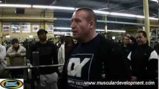 Dorian Yates Chest Exercises [upl. by Aciretal785]