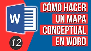 Como Hacer Mapas Conceptuales en Word [upl. by Nnawtna760]