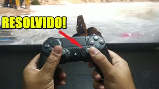 FAÇA ISTO SE SEU CONTROLE DE PS4 APRESENTAR PROBLEMA [upl. by Airdnas]