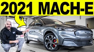 2021 Ford Mustang MachE  FIRST LOOK amp Full Exterior amp Interior REVIEW [upl. by Barclay227]