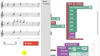 BLOCKLY Games  MUSIC  Level 9 [upl. by Ennoirb265]