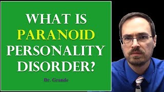 What is Paranoid Personality Disorder [upl. by Odlauso]