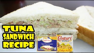 BEST TUNA SANDWICH RECIPE  HOW TO MAKE TUNA SANDWICH WITH MAYO [upl. by Rama969]