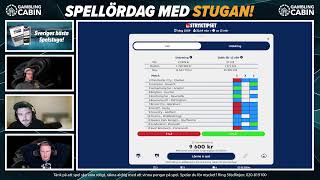 1300  V75 Romme  1400  Stryktipset 13 miljoner JP  1800  Poker [upl. by Ayerhs]