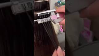 6D Hair Extensions Installation Tutorial [upl. by Sprage]