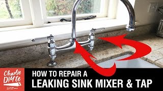 How to Repair A Kitchen Sink Mixer amp Dripping Tap [upl. by Revlys]