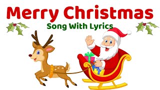 We Wish You a Merry Christmas With Lyrics Canción de Navidad con Letra en Inglés [upl. by Stearne200]