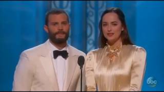 Dakota Johnson Jamie Dornan  Oscars 2017 [upl. by Donni]