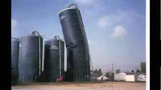 Silo Failure Video [upl. by Tilford]