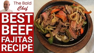 Best Beef Fajitas Recipe [upl. by Dennie]