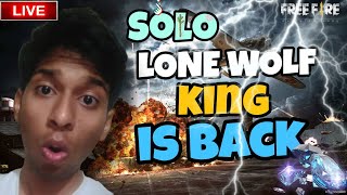 Free Fire Live 🔴 Lone Wolf King 🥴Yanva Gaming 😁 With Comeback Challenge 😂 ff freefire YanvaGaming [upl. by Airdnalahs]