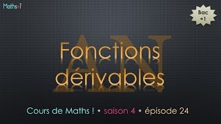 24 Fonctions dérivables Bac1 [upl. by Suryc695]