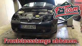 Stossstange vorn abbauen  Front demontieren  Ford Focus  Tutorial  Anleitung  the F  Team [upl. by Ahsiekram528]