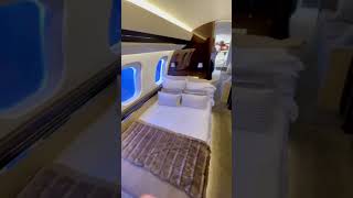 🛩 Bombardier Global 7500 Interior Tour [upl. by Naols]