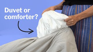 Comforter Duvet and Duvet Cover Whats the Difference [upl. by Sholeen]