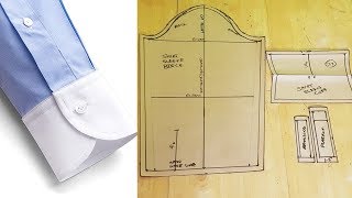 How to Make a Shirt Sleeve  Pattern drafting  Shirt Sleeve  Pattern Drafting for Beginners [upl. by Thorma]