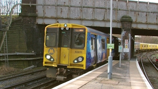 Half an Hour at 216  Birkenhead North Station 1022017  Class 507 508 terminus [upl. by Adnahs]