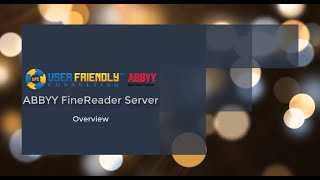 ABBYY FineReader Server Overview [upl. by Catherine912]