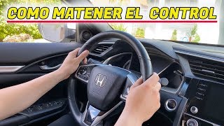 COMO CONDUCIR UN AUTO EN LINEA RECTALECCIONES PARA PRINCIPIANTES [upl. by Aniraad84]